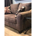 Roundhill Furniture Camero Fabric Pillowback Loveseat