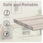 47 Farmhouse Entryway Shoe Bench with Thickened Cushion