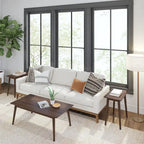 Plank and Beam Mid-Century Rectangular Side Table - 24