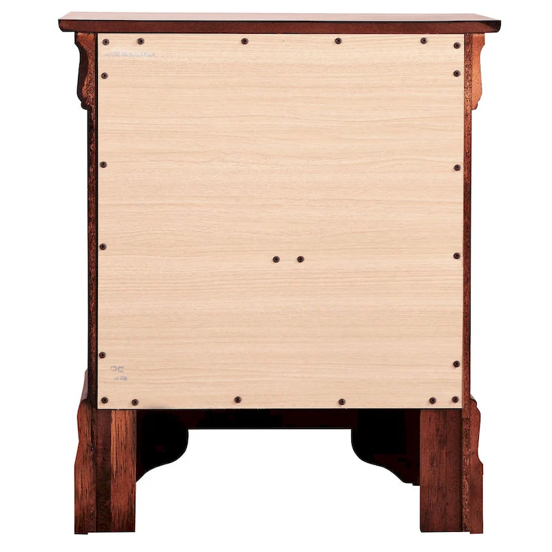 Louis Phillipe Traditional 2-drawer Wood Nightstand