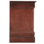 Louis Phillipe Traditional 2-drawer Wood Nightstand