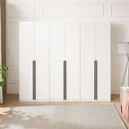 Manhattan Comfort Lee Modern Freestanding 3-Piece Module Wardrobe Closet Armoire