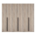 Manhattan Comfort Lee Modern Freestanding 3-Piece Module Wardrobe Closet Armoire