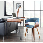 Carson Carrington Kams Mid-century Modern Office Desk