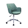 Porthos Home Xen Adjustable Office Chair, Microfiber, Chrome Base