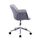 Porthos Home Xen Adjustable Office Chair, Microfiber, Chrome Base