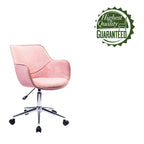 Porthos Home Xen Adjustable Office Chair, Microfiber, Chrome Base