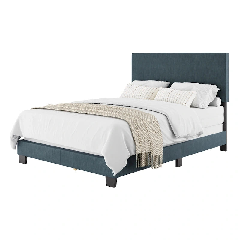 Nova Modern Full/Double Bed, Box Spring Required