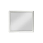 Leo 6 Piece White Modern Panel Bedroom Set