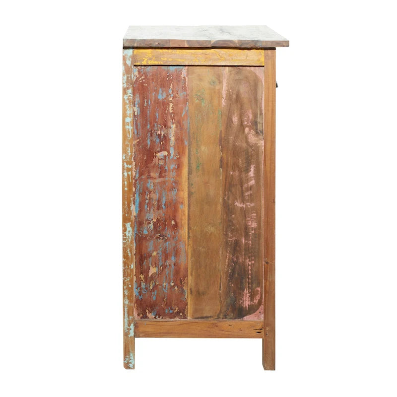 Brown Wood Handmade Cabinet