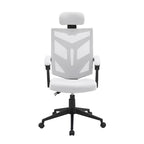 Adjustable Ergonomic Office Chair with Headrest Ergonomic Desk Chair High Back Mesh Office Chairs with Lumbar Support and Wheels