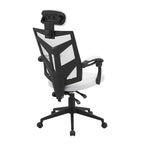 Adjustable Ergonomic Office Chair with Headrest Ergonomic Desk Chair High Back Mesh Office Chairs with Lumbar Support and Wheels