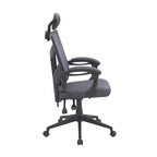 Adjustable Ergonomic Office Chair with Headrest Ergonomic Desk Chair High Back Mesh Office Chairs with Lumbar Support and Wheels