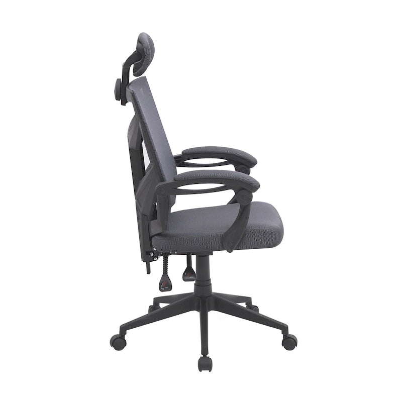 Adjustable Ergonomic Office Chair with Headrest Ergonomic Desk Chair High Back Mesh Office Chairs with Lumbar Support and Wheels