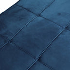 Furniture of America Hattie Assembled Convertible Cocktail Ottoman-Futon