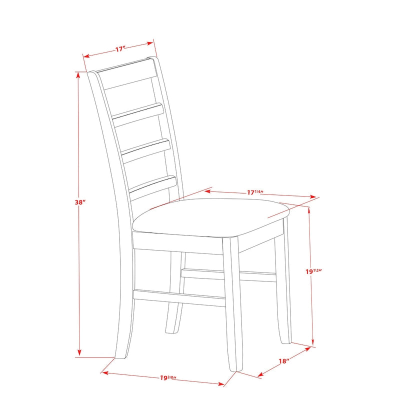 East West Furniture Table Set Consist of a Rectangle Butterfly Leaf Dining Table and Dining Chairs (Chair Seat Type Options)