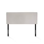 Carbon Loft Dashwood Plain Fog Headboard