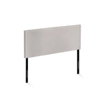 Carbon Loft Dashwood Plain Fog Headboard