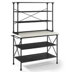 Crosley Madeleine Kitchen Island and Hutch