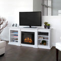 Fresno 72 Media Electric Fireplace by Real Flame