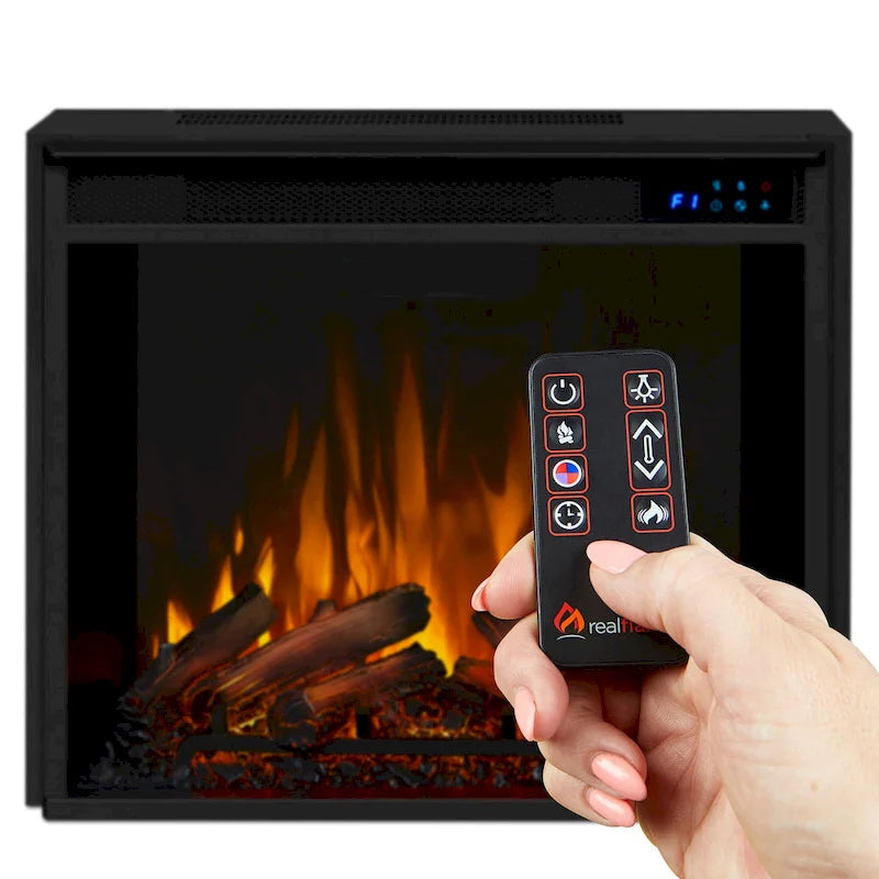 Fresno 72 Media Electric Fireplace by Real Flame