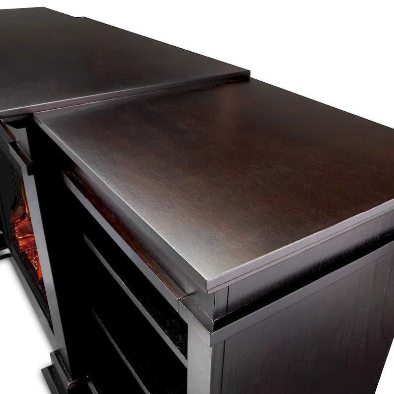 Fresno 72 Media Electric Fireplace by Real Flame
