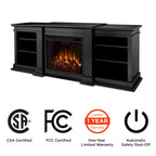 Fresno 72 Media Electric Fireplace by Real Flame