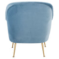 SAFAVIEH Edina Accent Chair - 29.5 W x 30.7 L x 32.9 H - 30Wx31Dx33H
