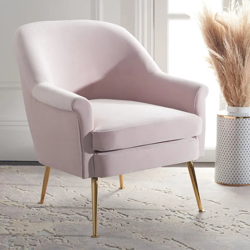 SAFAVIEH Edina Accent Chair - 29.5 W x 30.7 L x 32.9 H - 30Wx31Dx33H