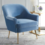 SAFAVIEH Edina Accent Chair - 29.5 W x 30.7 L x 32.9 H - 30Wx31Dx33H