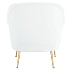 SAFAVIEH Edina Accent Chair - 29.5 W x 30.7 L x 32.9 H - 30Wx31Dx33H