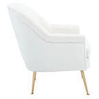 SAFAVIEH Edina Accent Chair - 29.5 W x 30.7 L x 32.9 H - 30Wx31Dx33H