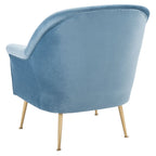 SAFAVIEH Edina Accent Chair - 29.5 W x 30.7 L x 32.9 H - 30Wx31Dx33H