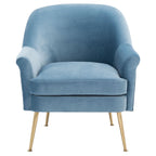 SAFAVIEH Edina Accent Chair - 29.5 W x 30.7 L x 32.9 H - 30Wx31Dx33H