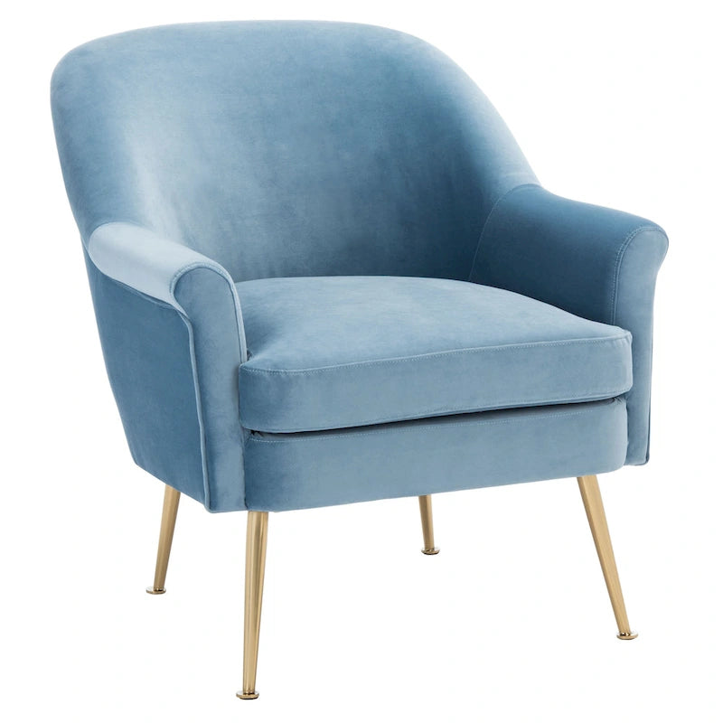 SAFAVIEH Edina Accent Chair - 29.5 W x 30.7 L x 32.9 H - 30Wx31Dx33H