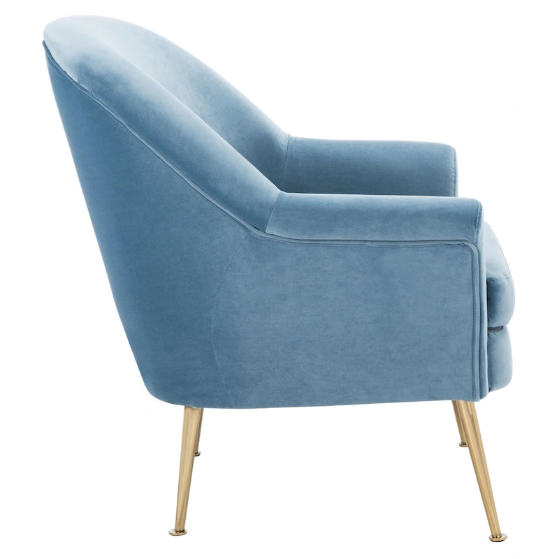 SAFAVIEH Edina Accent Chair - 29.5 W x 30.7 L x 32.9 H - 30Wx31Dx33H