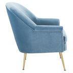 SAFAVIEH Edina Accent Chair - 29.5 W x 30.7 L x 32.9 H - 30Wx31Dx33H