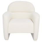SAFAVIEH Couture Dorlies Boucle Accent Chair - 33 In W x 33.5 In D x 34 In H - 33Wx34Dx34H