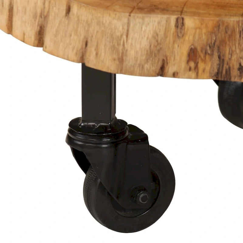 vidaXL Coffee Table Solid Wood Acacia 23.6x21.7x9.8