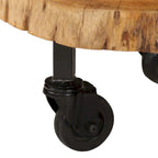 vidaXL Coffee Table Solid Wood Acacia 23.6x21.7x9.8