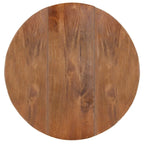 vidaXL Dining Table Kitchen Table Dining Room Table Round Solid Mango Wood