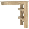 vidaXL Wall Bar Table Kitchen Bar Dining Table Computer Desk Engineered Wood - 40.2 x 17.7 x 40.7