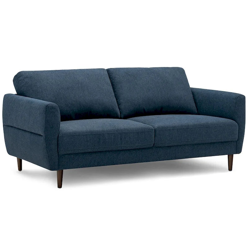 Gymax 72 Fabric Sofa Couch Living Room Small Apartment Furniture w/