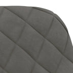 vidaXL Swivel Dining Chairs 2 Pcs Modern Accent Upholstered Side Chair Velvet - 20.3 x 23.2 x 32.9
