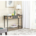 SAFAVIEH Edyth Grey Console - 44.5 x 13.4 x 31.5 - 45Wx13Dx32H