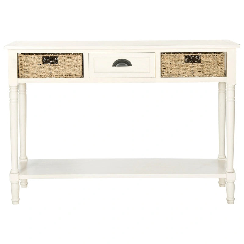SAFAVIEH Edyth Grey Console - 44.5 x 13.4 x 31.5 - 45Wx13Dx32H