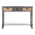SAFAVIEH Edyth Grey Console - 44.5 x 13.4 x 31.5 - 45Wx13Dx32H