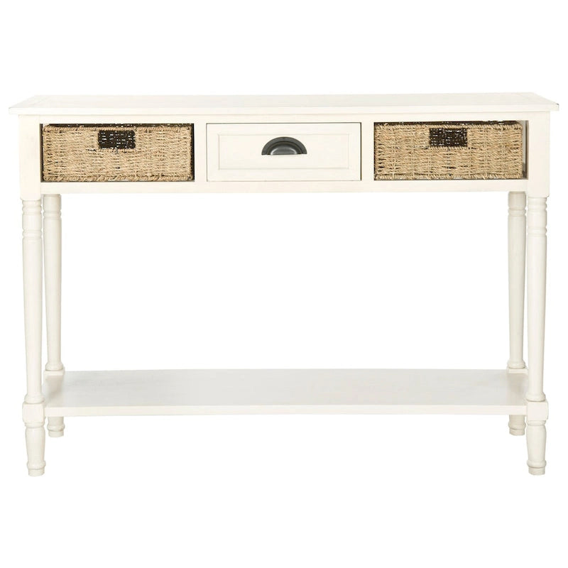 SAFAVIEH Edyth Grey Console - 44.5 x 13.4 x 31.5 - 45Wx13Dx32H