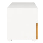 SAFAVIEH Kaitlyn 2-Drawer 1-Shelf Entertainment Media Stand (Fits Up To 55 Flatscreen TV) - 48Wx16Dx17H
