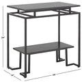 SAFAVIEH Malvina Single Shelf Rectangle Accent Table - 24 L x 14 D x 24 H - 24Wx14Dx24H